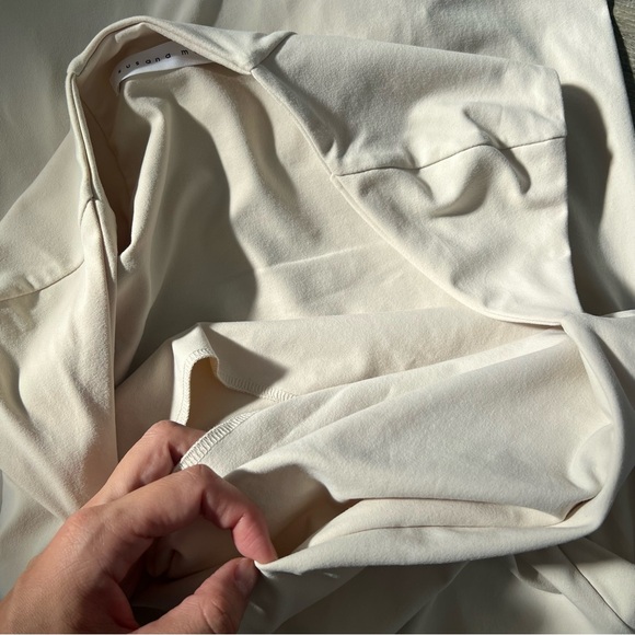 Susana Monaco, Cream Slit Dress, Stretchy_Small - Picture 8 of 8